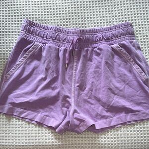 Calia Purple Casual Shorts